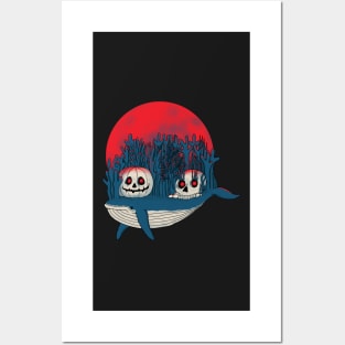 Horror Whale Island Posters and Art